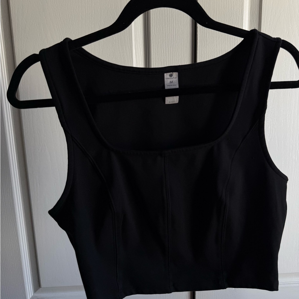 Yogalicious Black Tank Top